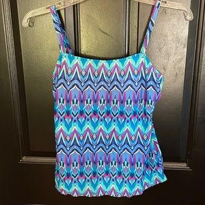 Women’s Tankini top Beach Diva  size 10